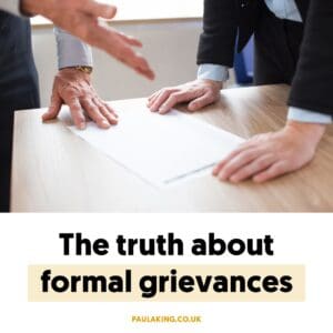 formal grievance